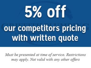 5% off our competitors pricing with written quote